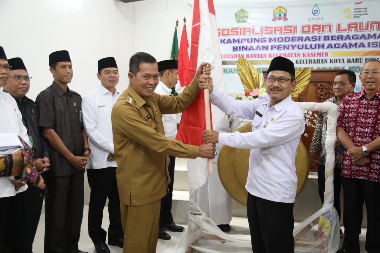 Sosialisasi Launching Kampung Moderasi Beragama Walikota Serang