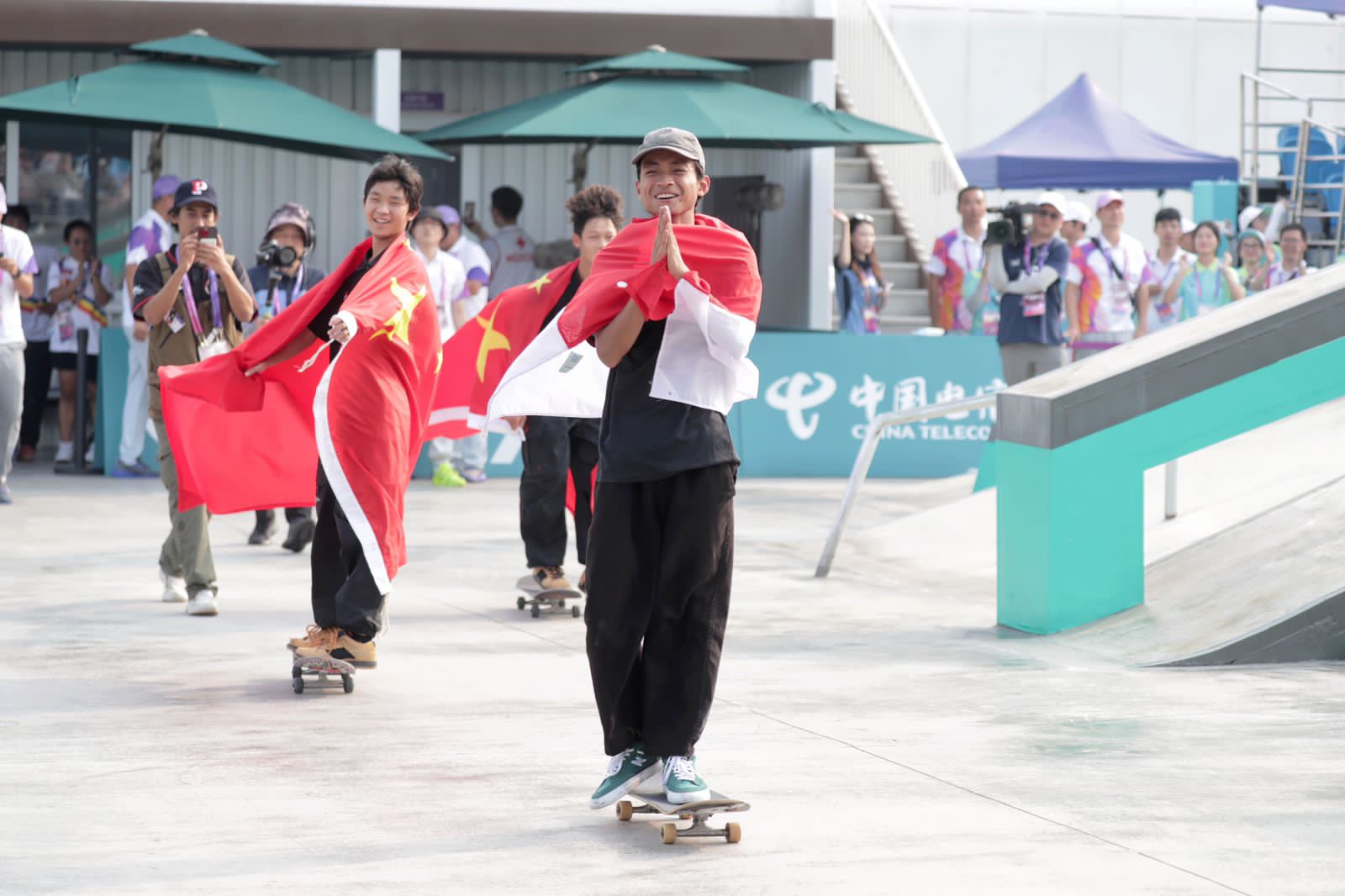 Atlet Skateboard Sanggoe Darma Sukses Raih Medali Perak di Asian Games 2022 Hangzhou