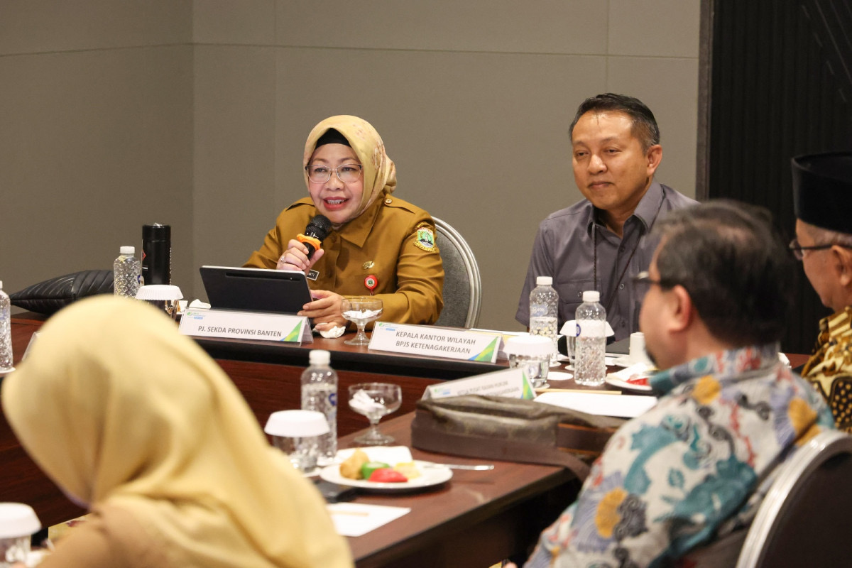 Pj Sekda Provinsi Banten Virgojanti: BPJS Ketenagakerjaan Sangat Penting Bagi Karyawan