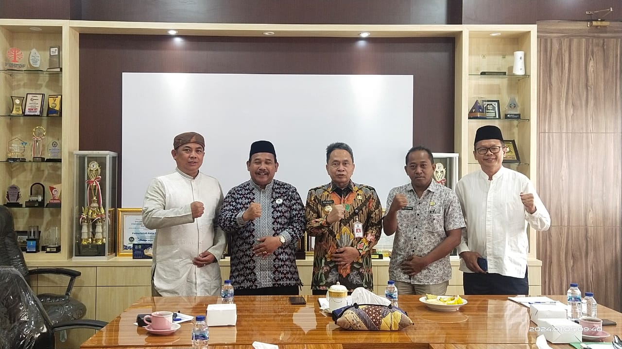 Penjabat wali kota Serang Yedi rahmat: siap mendukung segala program dan ide gagasan dari BAZNAS kota Serang