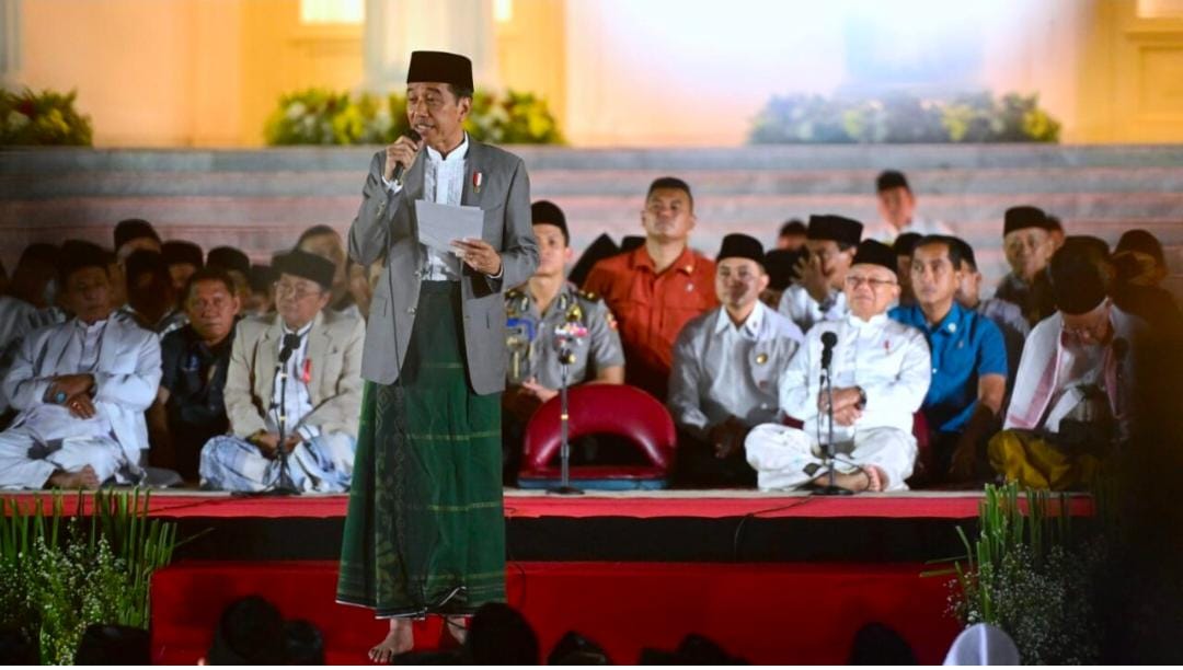 Presiden Jokowi Ajak Masyarakat Syukuri Situasi Bangsa Indonesia Kembali Pulih
