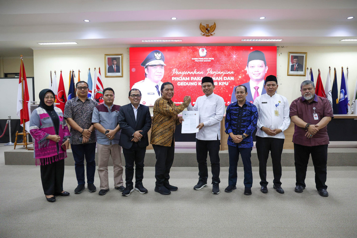 Ini Dukungan Pj Gubernur Al Muktabar Terhadap Rapat Pleno Rekapitulasi KPU Provinsi Banten