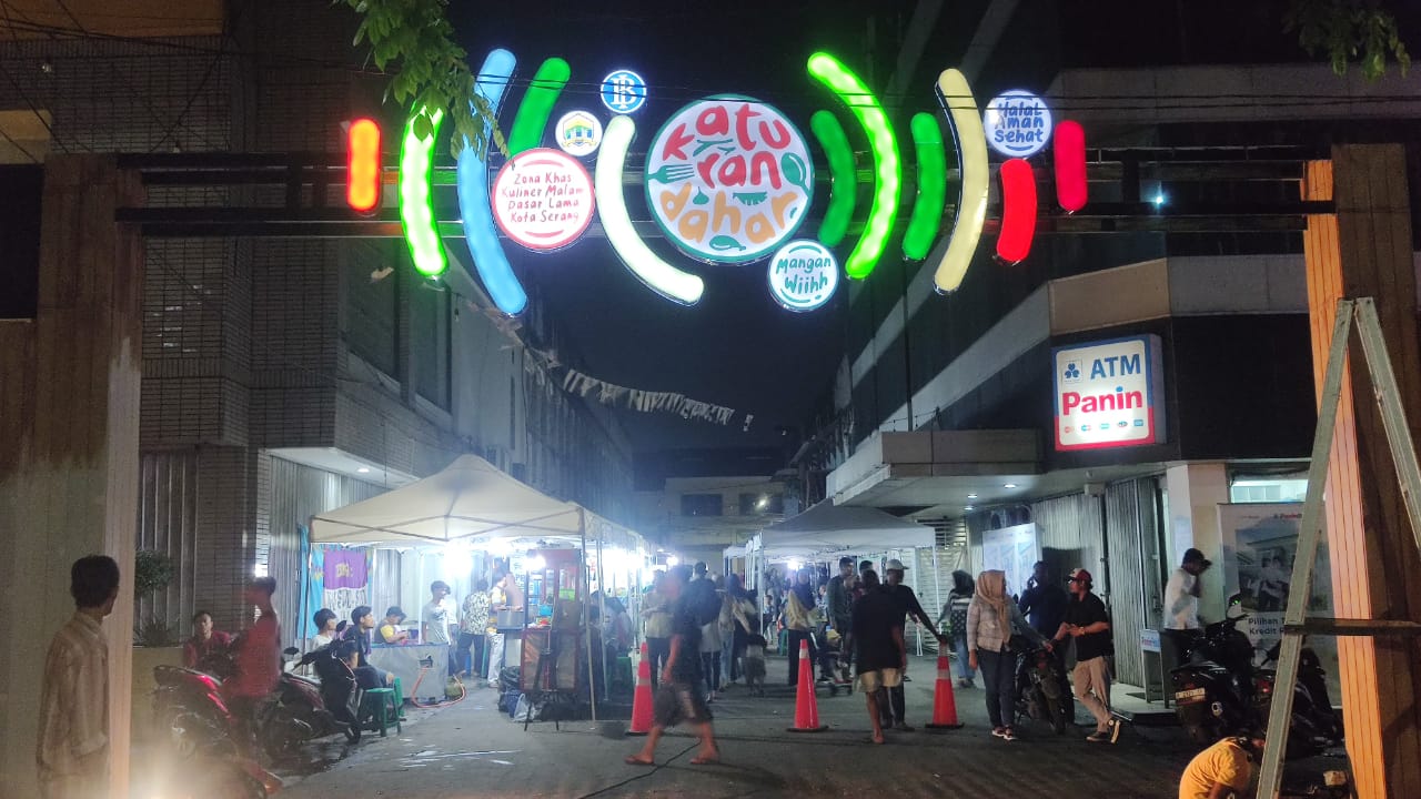 Zona KHAS Pasar Lama Kota Serang. 