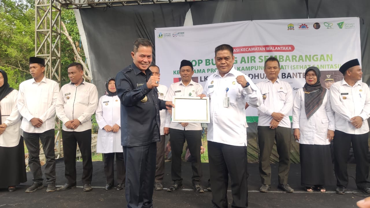 Deklarasi bebas dolbon, Wali Kota Serang apresiasi kinerja Kecamatan Walantaka.