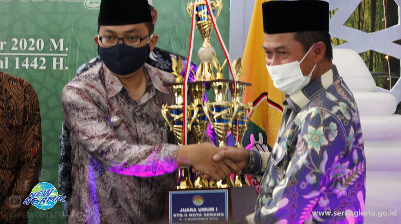 Kecamatan Taktakan Raih Juara Umum STQ Ke – II Tingkat Kota Serang Tahun 2020