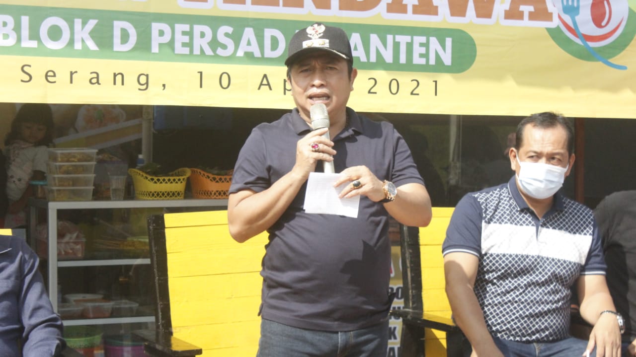 Wakil Walikota Serang Resmikan Taman Kuliner Pandawa Persada Blok D
