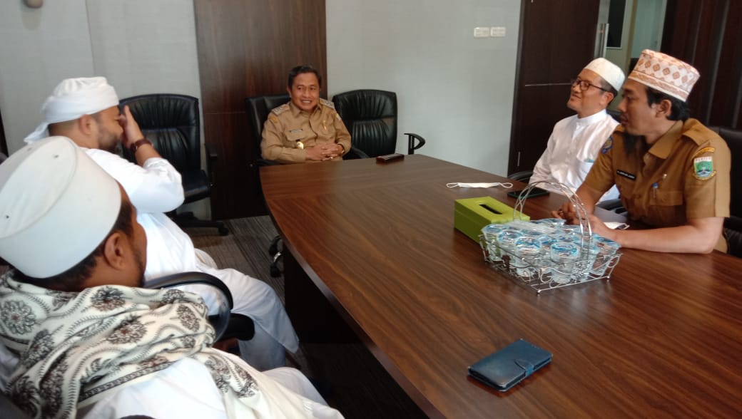 Wakil Wali Kota Serang Menerima Kunjungan Kerja Dari Pemerintah Kota Bengkulu