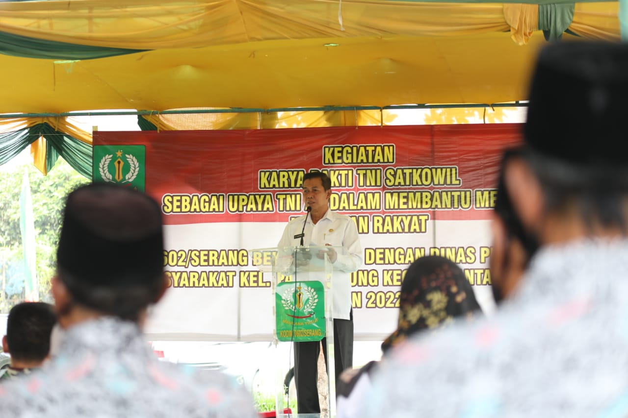 Senantiasa meningkatkan jalinan kemitraan, kerjasama dan sinergi diantara Pemerintah Kota Serang dan Kodim 0602/Serang. 