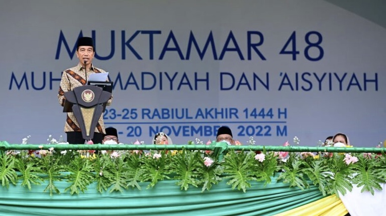 Presiden Apresiasi Kontribusi Muhammadiyah Dorong Peningkatan Kualitas SDM Hadapi Kompetisi Global