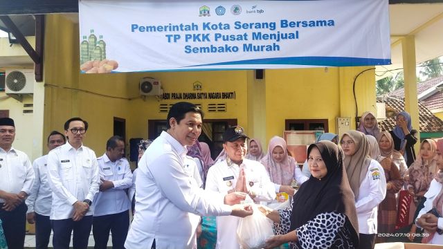 Camat Taktakan berharap: kegiatan ini bisa menjadi penyemangat perusahaan di kota Serang untuk bisa terus membantu pada GPM.
