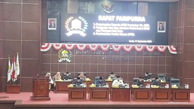 Fraksi PKS kembali menjadi ketua pansus DPRD Kota Serang, dalam Rancangan Perubahan Anggaran Pendapatan dan Belanja Daerah TA. 2023