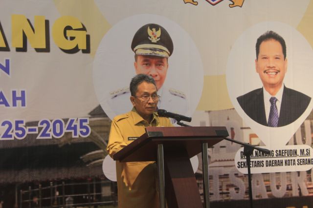 Pj. Wali Kota Serang Membuka Acara RPJPD Tahun 2025-2045