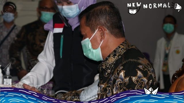 Launching Vaksin COVID-19 Sinovac tingkat Provinsi Banten. 