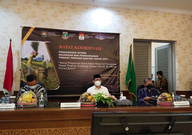 Rapat Koordinasi Pengawasan Intern Keuangan dan Pembangunan Tingkat Provinsi Banten