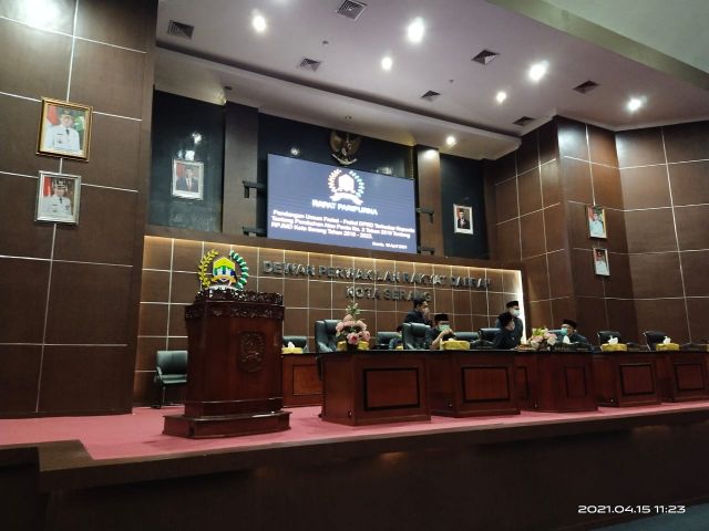 Pandangan Umum Fraksi-fraksi Terhadap Raperda Tentang Perubahan Atas Perda No. 3 Tahun 2019 Tentang RPJMD Kota Serang Tahun 2018-2023 