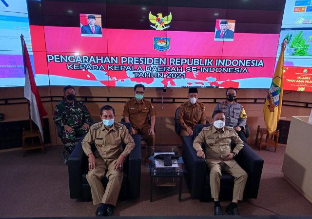Rapat Koordinasi Kepala Daerah se-Indonesia.    
