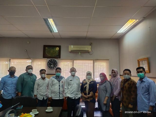 Audiensi Pemkot Serang bersama Sub Recipient SR Konsorsium Penabulu dan Siap Tuberculosis TB Partnership Indonesia STPI Provinsi Banten. 