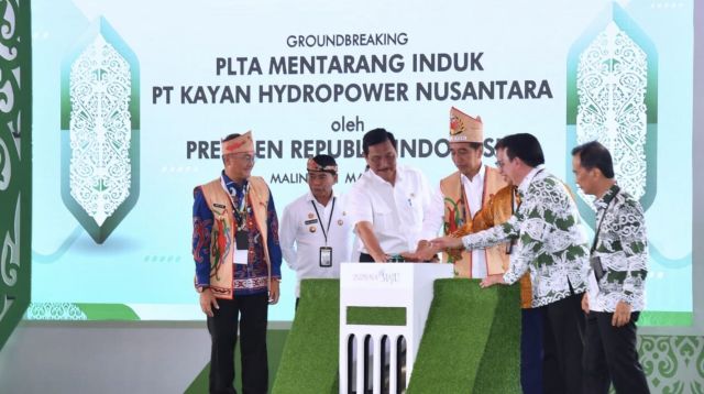 Dukung Transformasi Indonesia Menuju Ekonomi Hijau, Presiden Groundbreaking PLTA Mentarang