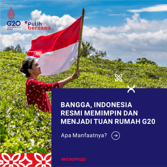 Bangga, Indonesia Resmi Memimpin dan Menjadi Tuan Rumah G20