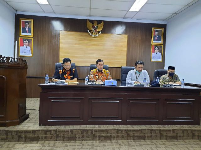 Walikota Serang Terima Audiensi BPPW Wilayah Banten