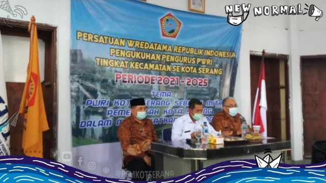 Walikota Serang Kukuhkan Pengurus PWRI periode 2021-2025