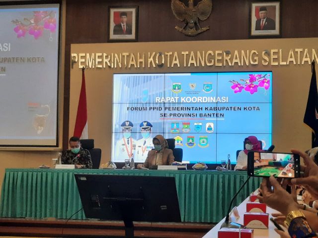Rapat Koordinasi Forum PPID Pemerintah Kabupaten Kota Se-Provinsi Banten 