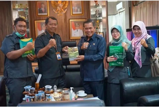 Wali Kota Serang menerima kunjungan Badan Pusat Statistik Kota Serang