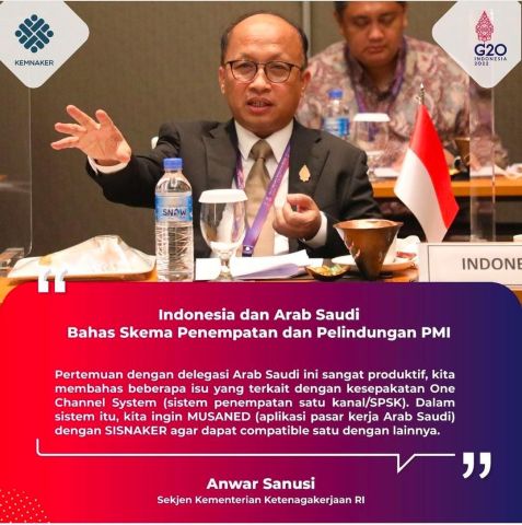 Indonesia dan Arab Saudi Terus Bahas Skema Penempatan dan Pelindungan PMI
