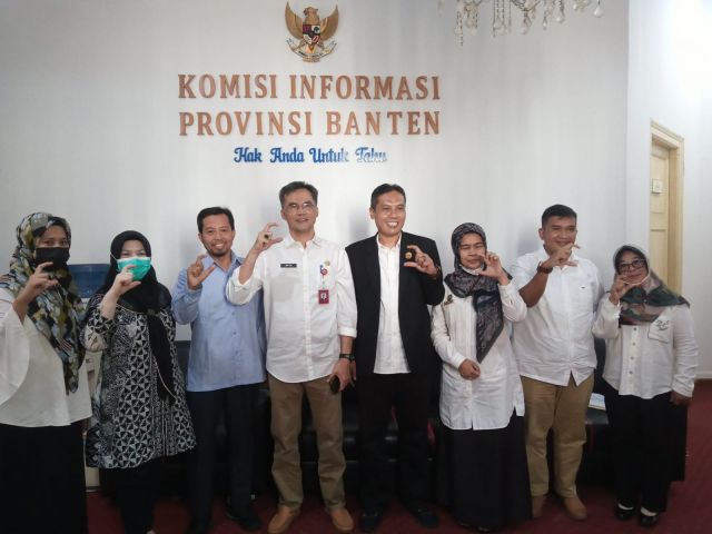 Kunjungan Koordinasi dan Silahturahmi PPID Kota Serang dengan Komisi Informasi Provinsi Banten