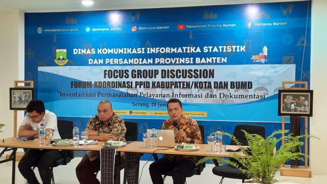 FGD Forum Koordinasi PPID Kabupaten/Kota dan BUMD
