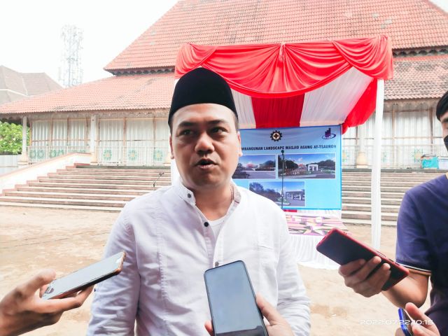 Target 180 hari Proses pembangunan landscape Masjid Agung Ats-Tsauroh Kota Serang