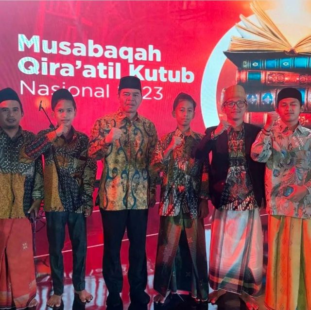 Kepala Kemenag: semoga 4 kontingen asal Kota Serang, bisa meraih juara dalam Musabaqah Qiraatil Kutub Nasional 2023.