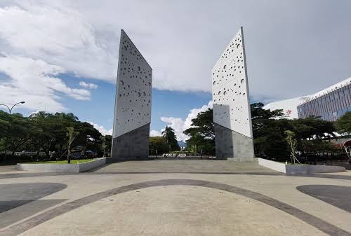 Wakil Presiden Resmikan Monumen Covid-19 Di Bandung