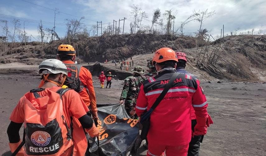 ANTAM, ESDM & BUMN Peduli Tanggap Darurat Semeru di Lumajang