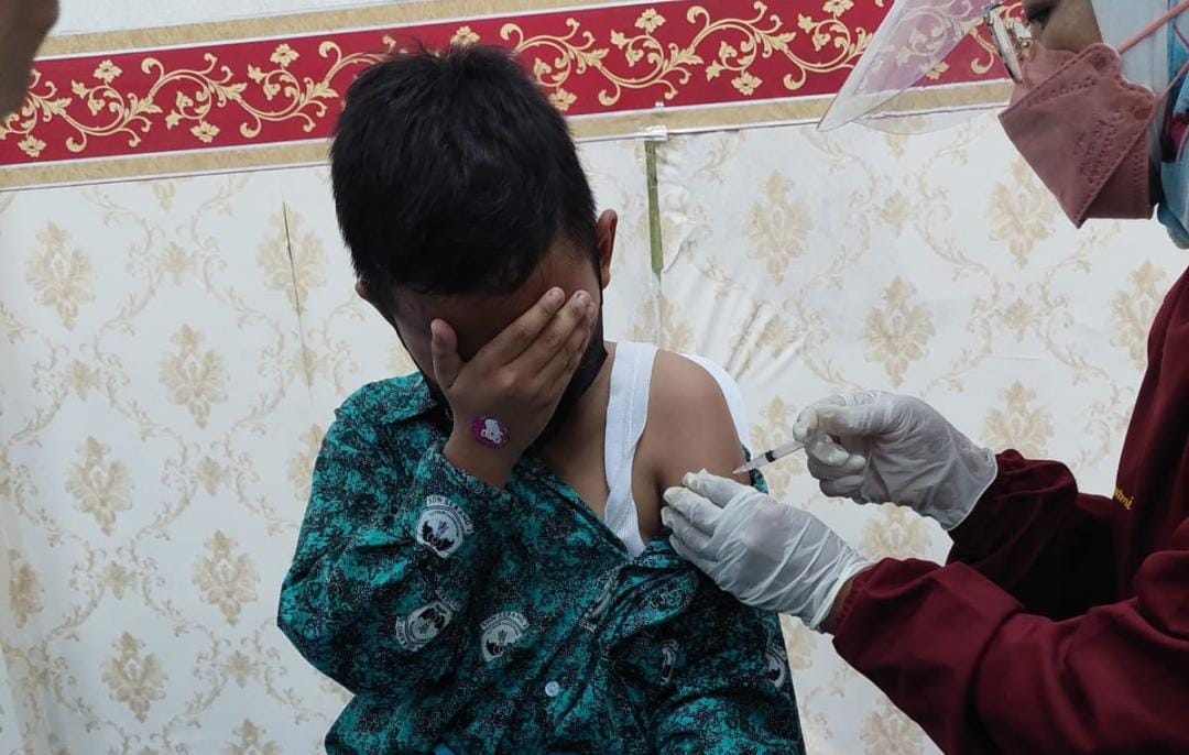 Vaksinasi Anak Di Bawah 12 Tahun Di Kota Serang Capai 12 persen