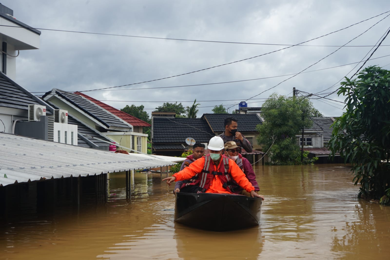 Total sementara banjir di Kota Serang 22 Titik