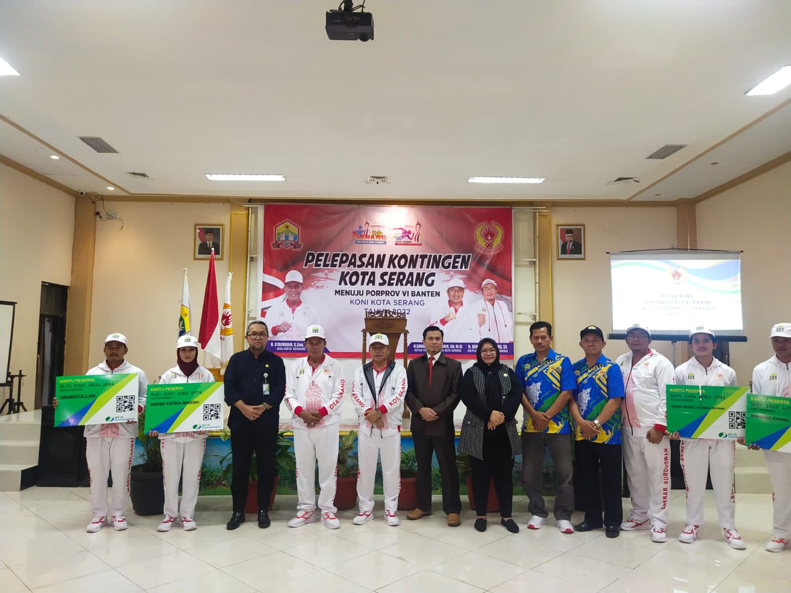 Sebanyak 548 atlet Kontingen Kota Serang akan berlaga di Kota Tangerang dalam pekan olahraga provinsi PORPOV VI Banten tahun 2022 di Kota Tangerang.