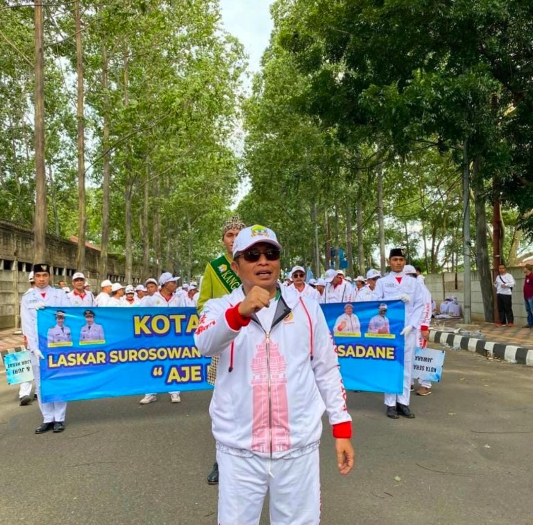 Subadri Ushuludin: berharap pada Defile Pembukaan PORPROV Banten ke-VI tahun 2022, Kota Serang Juara umum.
