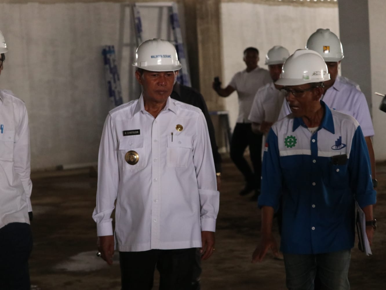 Monitoring Rehabilitas Pembangunan Masjid Ats-tsauroh