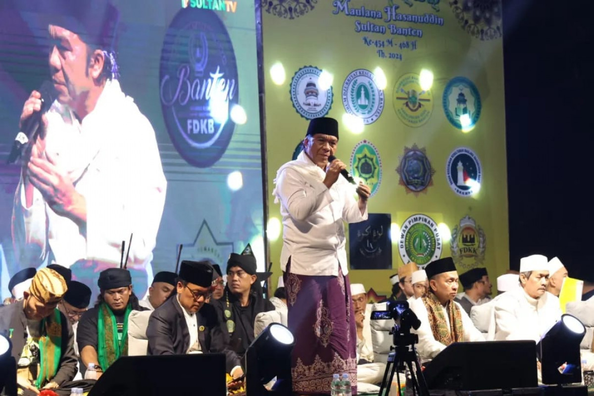 Haul ke-468 Sultan Maulana Hasanuddin, PJ Gubernur Banten Al Muktabar Ajak Lanjutkan Pembangunan