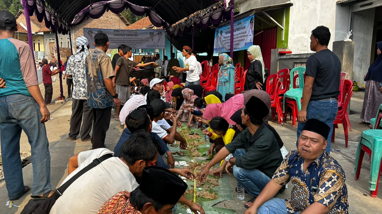 Warga Pasir Gadung Bersyukur Jalan Dibeton, Pemkot Serang Catat Rekor Betonisasi 14,75 Km